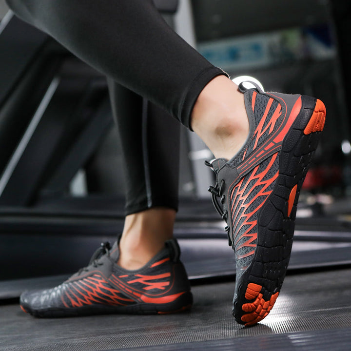Zapatos Barefoot Loro Naranja - Flexibles y Ajuste Natural