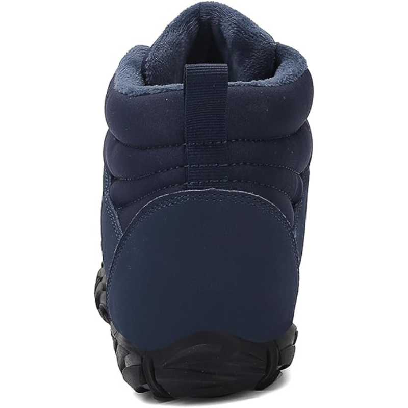 Zapato de Invierno Barefoot Polar Antideslizante y Resistente al Agua - Azul Marino (Unisex)