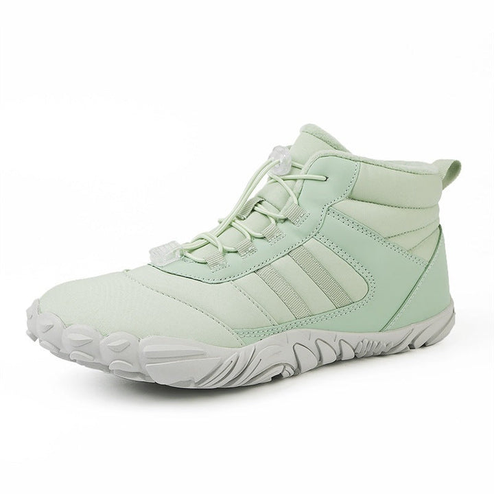 Zapato de Invierno Barefoot Polar Antideslizante y Resistente al Agua - Verde (Unisex)