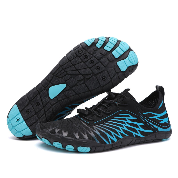 Zapato Barefoot Lorax Motion - Negro/Azul (Unisex)