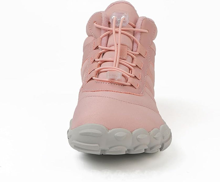 Zapato de Invierno Barefoot Polar Antideslizante y Resistente al Agua - Rosa (Unisex)