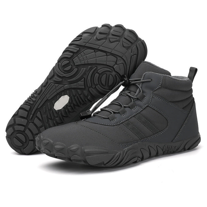 Zapato Barefoot de Invierno Polar Antideslizante y Resistente al Agua - Gris (Unisex)