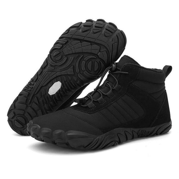 Zapato Barefoot de Invierno Polar Antideslizante y Resistente al Agua - Negro (Unisex)